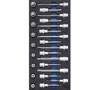 'Bgs 4117 officina carrello inserto 1/3: Bit Set | unit inserto quadrato intern