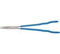 BGS 424 | Pinza becchi mezzi tondi | extra lunga | dritta | 400 mm