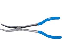 BGS 4406 | Pinza becchi mezzi tondi | extra lunga | 45° piegata | 280 mm