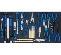 BGS 4793 | Modulo per carrelli portautensili XL: set martelli, pinze e scalpelli | 28 pz.