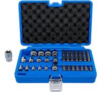 BGS 5025 | Serie di inserti e bussole | profilo a E / T (per Torx) | 30 pz.