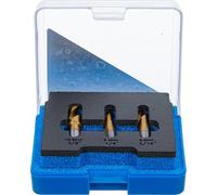 Juego de cortadores para puntos de soldadura | acero al cobalto 5% | 3 piezas