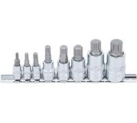 BGS Set di inserti per bit multidenti a poligono interno (per XZN) M4 - M16, 8pz. Quantità:1