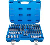 BGS Set punta coppa/attacco 12,5 mm (1/2") / profilo a cuneo (per RIBE) / 32 pezzi