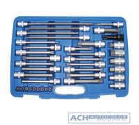 BGS 5184 - Speciale Kfz-Biteinsatz-Set,1/4 " + 1/2 ",38-tlg. IN Valigetta Nuovo