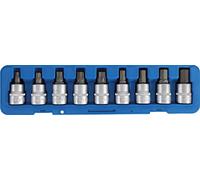 BGS 5189 | Serie di chiavi a bussola | 20 mm (3/4") | esagono interno, profilo a T (per Torx) | 9 pz.