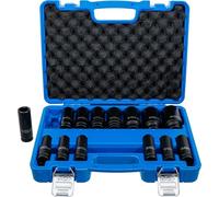 BGS Inserti a bussola esagonali, azionamento quadro interno 12,5mm, apertura 10 - 32mm, 14pz. Quantità:1