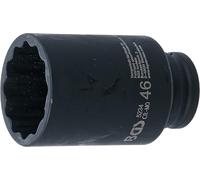 BGS 5234 | Bussola poligonale, profonda | 12,5 mm (1/2") | 46 mm