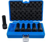 Juego de llaves de vaso de impacto E-Torx, 12 caras | entrada 20 mm (3/4") | 6 piezas