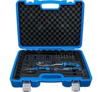 BGS 5255 | Set di bussole, esagonali | 6,3 mm (1/4") + 12,5 mm (1/2") | 69 pz.