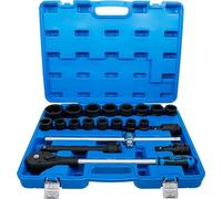 Juego de llaves de vaso de impacto | 20 mm (3/4") | 21 piezas