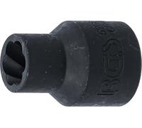 BGS - Inserto per chiave a bussola speciale/estrattore per viti, 12,5 x 11 mm, 1 pezzo, 5266 - 11