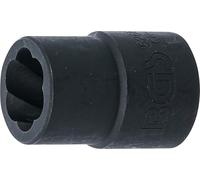BGS 5266-14 | Bussola esagonale / cacciavite con profilo elicoidale | 12,5 mm (1/2") | 14 mm