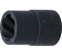 BGS 5266-15 | Bussola esagonale / cacciavite con profilo elicoidale | 12,5 mm (1/2") | 15 mm