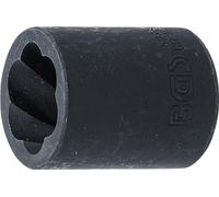 BGS 5278 | Bussola esagonale / cacciavite con profilo elicoidale | 10 mm (3/8") | 18 mm