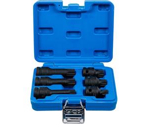 BGS 5380 | Serie di bussole | 12,5 mm (1/2") | poligonale interno (per XZN) M14 - M18 | 6pz.