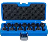 BGS Set di punte a bussola a percussione | attacco 12,5 mm (1/2") | profilo a cuneo (per Ribe) M5 - M14 | 9 pezzi