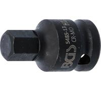 'Bgs 5485 - 13 Potenza Bit utilizzo | 12,5 mm (1/2) | esagono incassato 13 mm