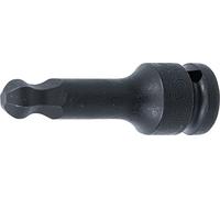 BGS 5488-12 | Inserto per inserti Kraft-Bit | Lunghezza 75 mm | Azionamento interno quadrato 12,5 mm (1/2") | Esagono con testa sferica 12 mm
