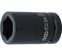 BGS Bussola esagonale, profonda, 25 mm (1"), 34 mm Quantità:1