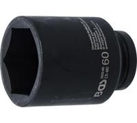 BGS Bussola esagonale, profonda, 25 mm (1"), 60 mm Quantità:1