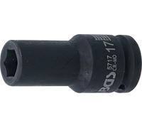 BGS 5717 | Bussola esagonale, profonda | 20 mm (3/4") | 17 mm