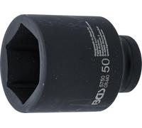 Llaves de vaso impacto hexagonal, largo | entrada 20 mm (3/4") | 50 mm