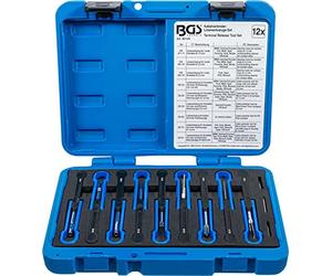 BGS 60100 | Set utensili di rimozione fascette per cavi | universale | 12 pz.