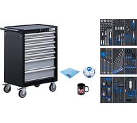 BGS 6061 | Carrello da officina | 7 cassetti | con 120 attrezzi
