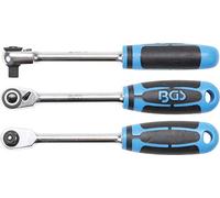 BGS Cricchetto reversibile, dentatura fine, uscita quadro esterno 10mm (3/8") Quantità:1