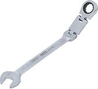 BGS technic KG Chiave combinata a cricchetto 6179 – doppio snodo, regolabile 19 mm – 1 pezzo