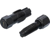 BGS - Strumento di riparazione per filettatura sonda Lambda, M18 x 1,5 mm, M12 x 1,25 mm, 2 pezzi