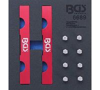 BGS 6689 | Inserto per carrello officina 1/6: set di attrezzi di regolazione del