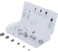 BGS Assortimento bussole filettate, autofilettanti, 32 pz. Quantità:1