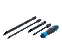 BGS 70017 | Serie di punteruoli perforatori per posa dei cavi | 4 pz.