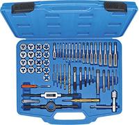 Juego de machos y terrajas | pulgadas | 1/4" - 1/2"| 56 piezas