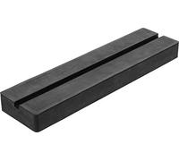 Recubrimiento de goma | con ranura | para plataformas elevadoras | 373 x 100 x 35 mm