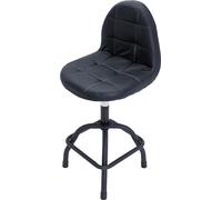 BGS 70146 | Sedia girevole da officina con schienale | regolabile in altezza