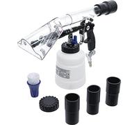 BGS 70150 | Pistola pneumatica per pulizia con attacco per spazzole e aspiratore | 7 pz.
