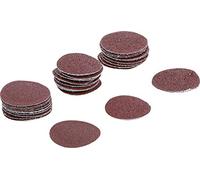 BGS 70193 | Set di fogli abrasivi per levigatrice eccentrica | Ø 30 mm | K 60 - 80 - 120 | 30 pz.