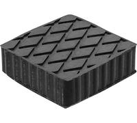 Almohadilla de goma | para plataformas elevadoras | 116,5 x 116,5 x 36,5 mm
