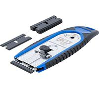 BGS 70912 | Raschietto per etichette | 40 mm | con 6 lame per raschietto in plastica