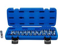 BGS 70988 | Set di chiavi a bussola speciali scanalate | Attacco da 10 mm (3/8") | 8-19 mm | 12 pz.