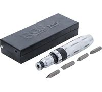 Juego de destornilladores manuales de impacto con puntas | 5 piezas