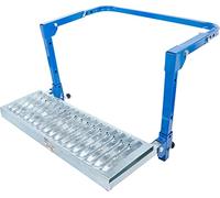 BGS Gradino pieghevole per gommisti, regolabile, per piccoli furgoni e veicoli 4x4 Quantità:1