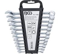 BGS 71022 | Serie di chiavi combinate anello-forchetta | 8 - 19 mm | 12 pz.