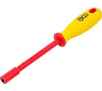 BGS 71086 | Cacciavite a chiave a bussola VDE | esagonale | SW 6 mm | lunghezza lama 125 mm