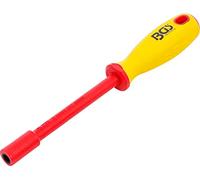 BGS 71087 | Cacciavite a chiave a bussola VDE | esagonale | SW 7 mm | lunghezza lama 125 mm