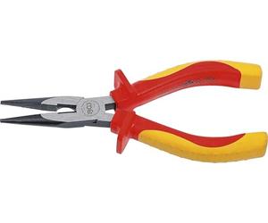 BGS 7151 | Pinza becchi mezzo tondi | 160 mm
