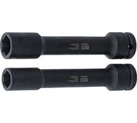 BGS 72000 | Set di inserti speciali per dadi di compensazione della flangia del cambio | per Volvo | SW 15 - 18 mm